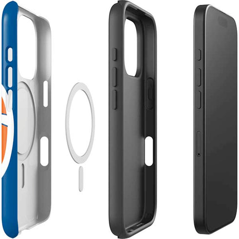 NFL Denver Broncos Retro Logo iPhone 16 Pro Magsafe Impact Case